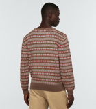 Bode - Intarsia-knit cotton sweater