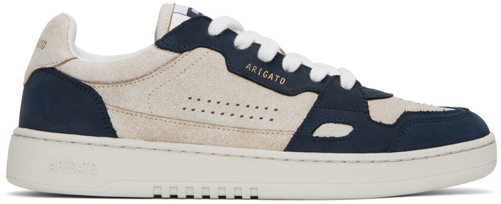 Photo: Axel Arigato Beige & Navy Dice Lo Sneakers