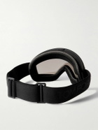 TOM FORD - Webbing-Trimmed Mirrored Ski Goggles