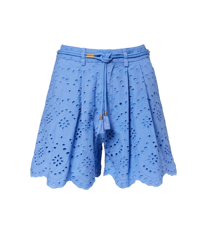 Photo: Poupette St Barth Broderie anglaise cotton shorts