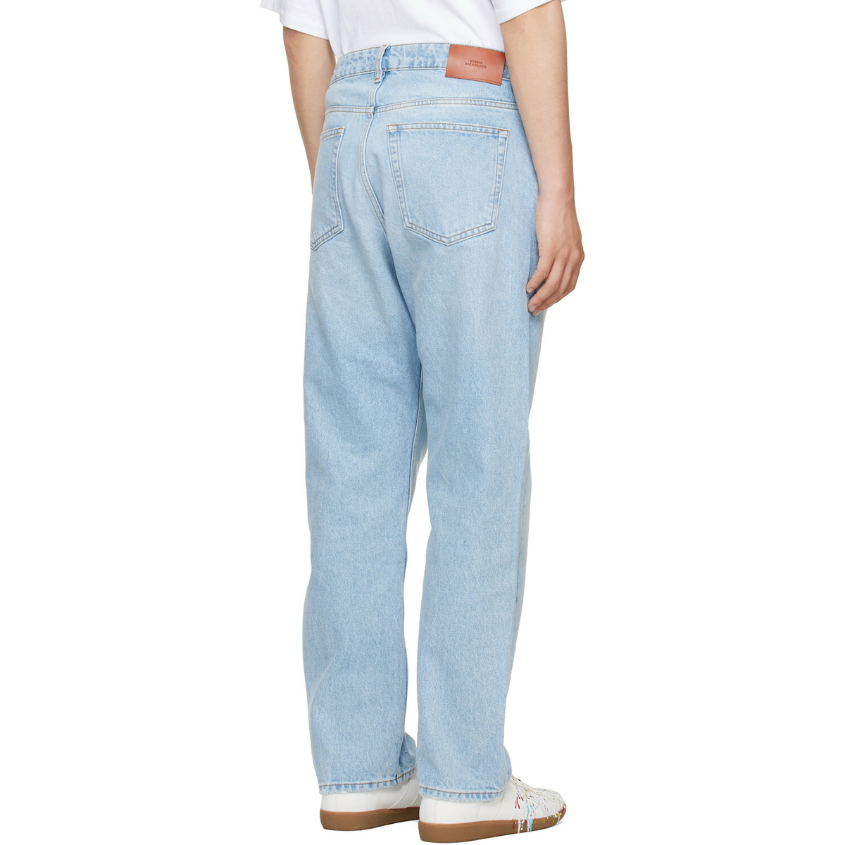 Studio Nicholson Blue Riso Straight Leg Jeans