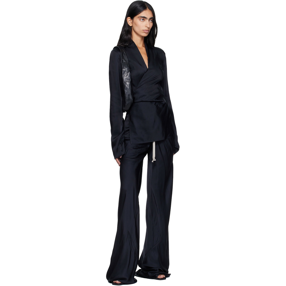 Rick Owens Black Tower Disco Gemini Bag