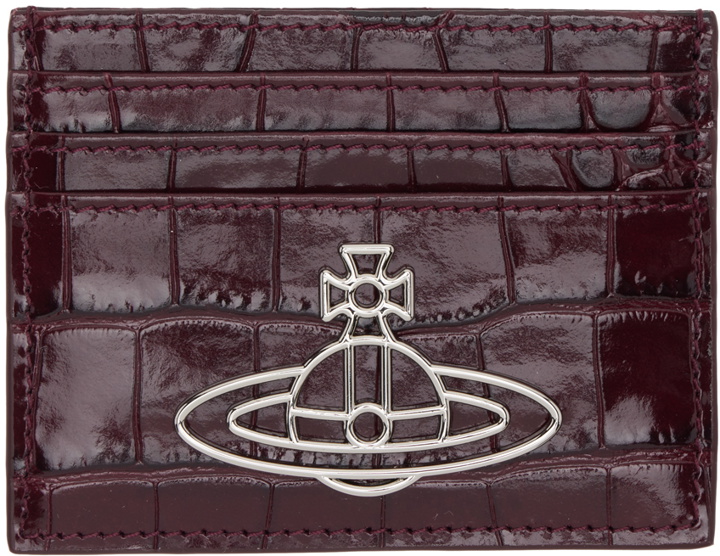 Photo: Vivienne Westwood Red Thin Line Card Holder