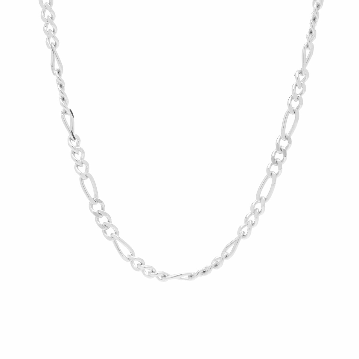 Tom Wood 18" Bo Chain Thick in Silver 