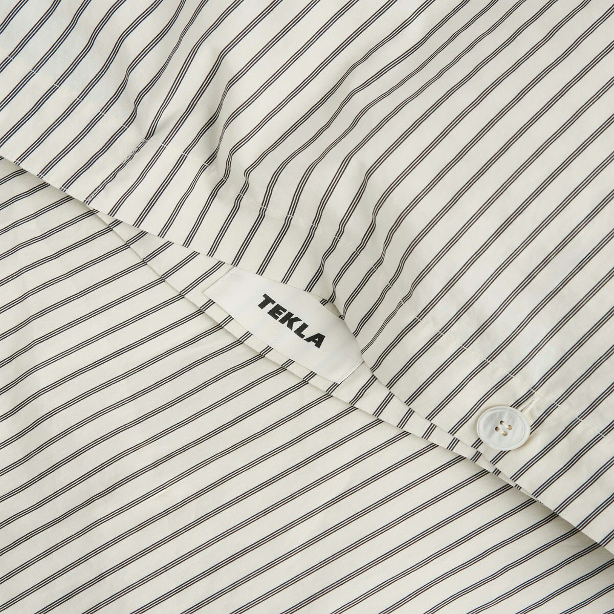 Tekla Fabrics King Duvet in Pickford Stripes 