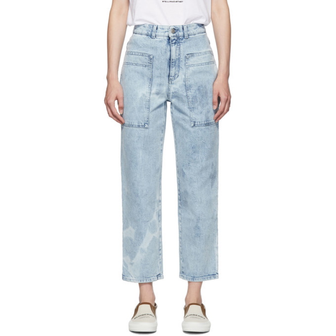 Photo: Stella McCartney Blue Straight Leg Jeans