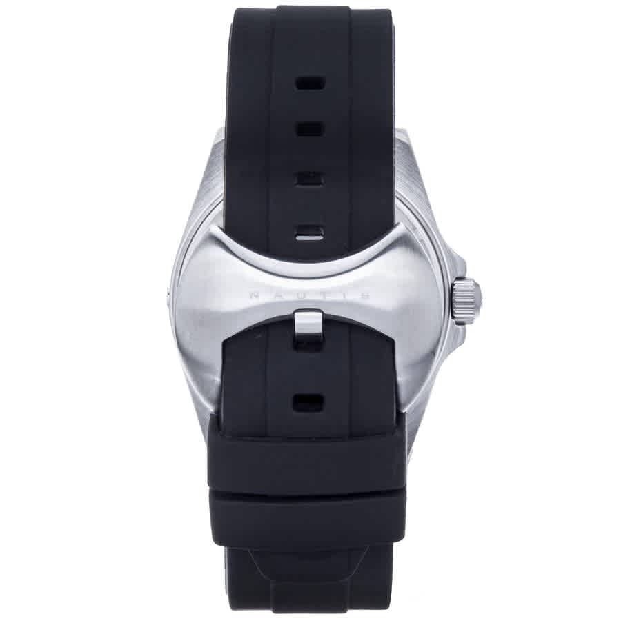 Nautis Interceptor Quartz Black Dial Mens Watch 19161G-E