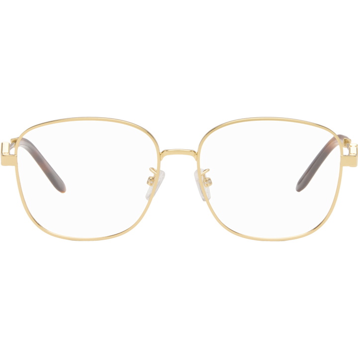 Photo: Fendi Gold FF Diamonds Glasses