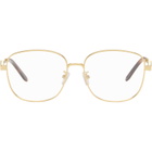 Fendi Gold FF Diamonds Glasses