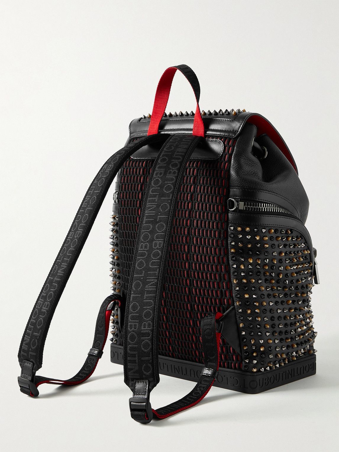 Shop Christian Louboutin Explorafunk 2023 SS Unisex Street Style Leather  Crossbody Bag Logo Backpacks by ExtraOrdinary32