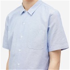 Universal Works Men's Oxford Cotton Road Shirt in Sky