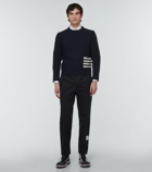 Thom Browne - 4-bar wool and mohair sweater