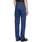 Helmut Lang Blue Masc Hi Straight Jeans