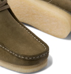 Clarks Originals - Wallabee Suede Desert Boots - Green