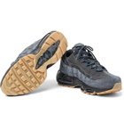 Nike - Air Max 95 SE Mesh, Leather and Suede Sneakers - Men - Navy
