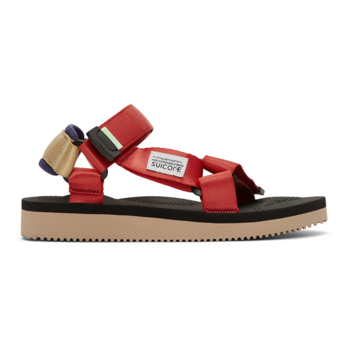 Suicoke sales red sandals