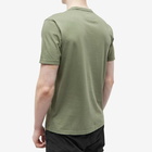 C.P. Company Men's Pocket Logo T-Shirt in Bronze Green