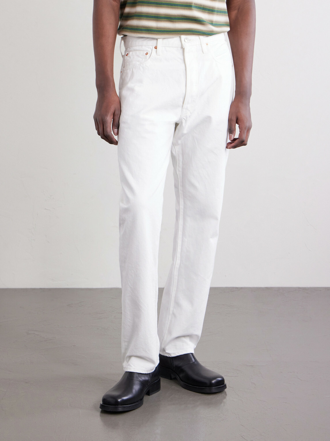 OrSlow - 90's Straight-Leg Jeans - White