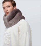 Loewe Faux fur scarf