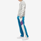 Palm Angels Men's Colourblock Track Pant in Blue/Off White
