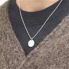 Bleue Burnham Men's Sunshine Pendant Necklace in Silver