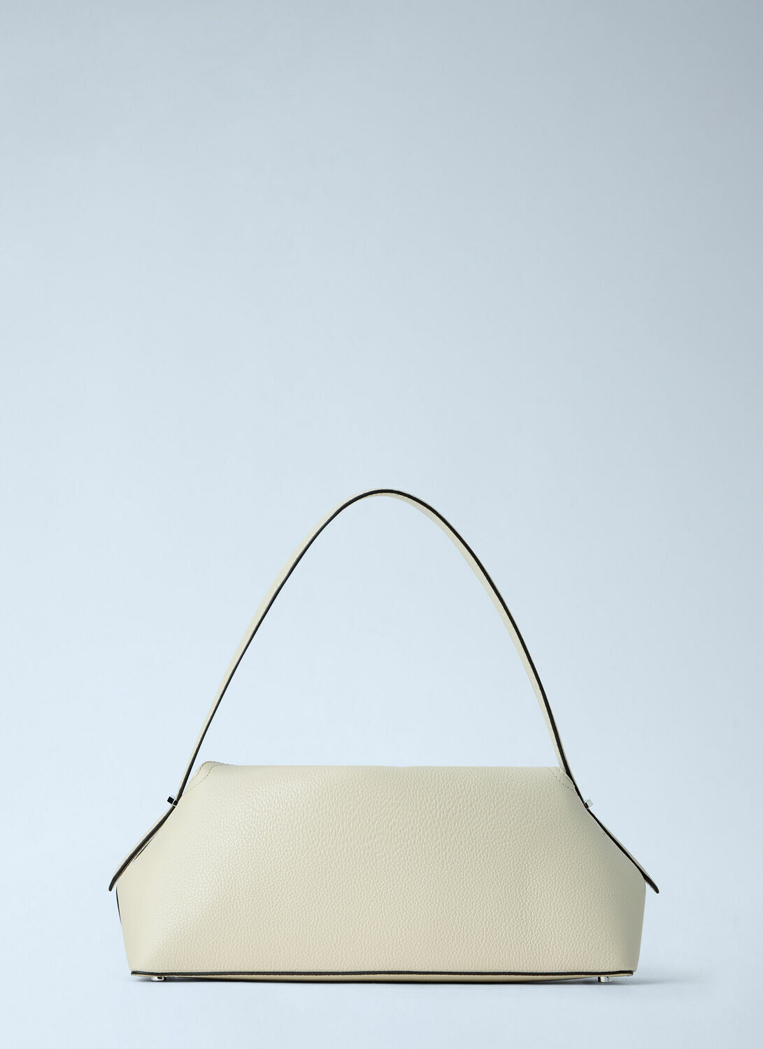 Toteme T-Lock Grained-Leather Shoulder Bag
