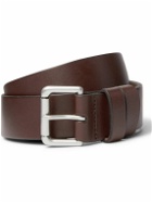 Polo Ralph Lauren - 4cm Brown Leather Belt - Brown