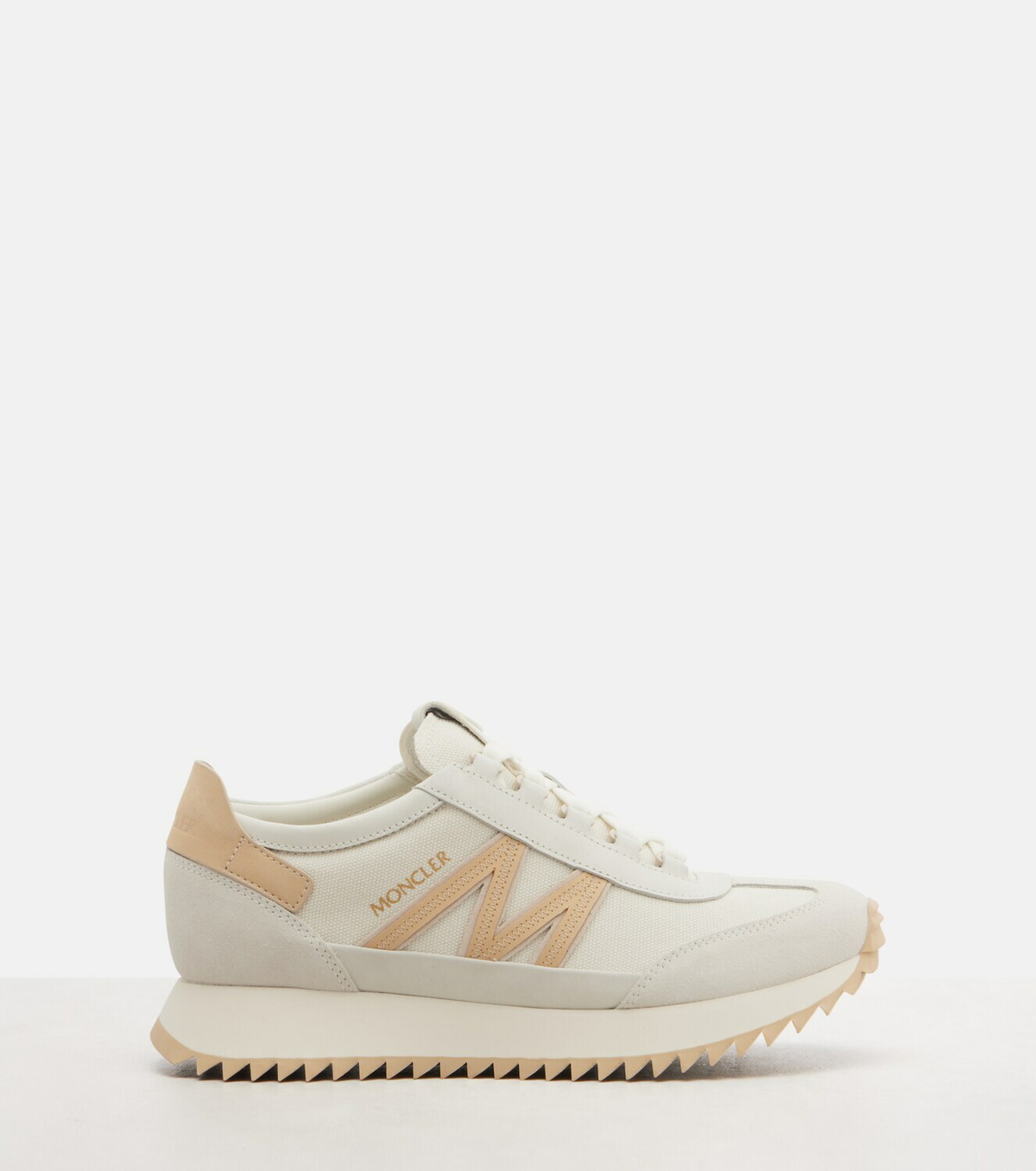 Moncler Pacey2 suede-trimmed sneakers