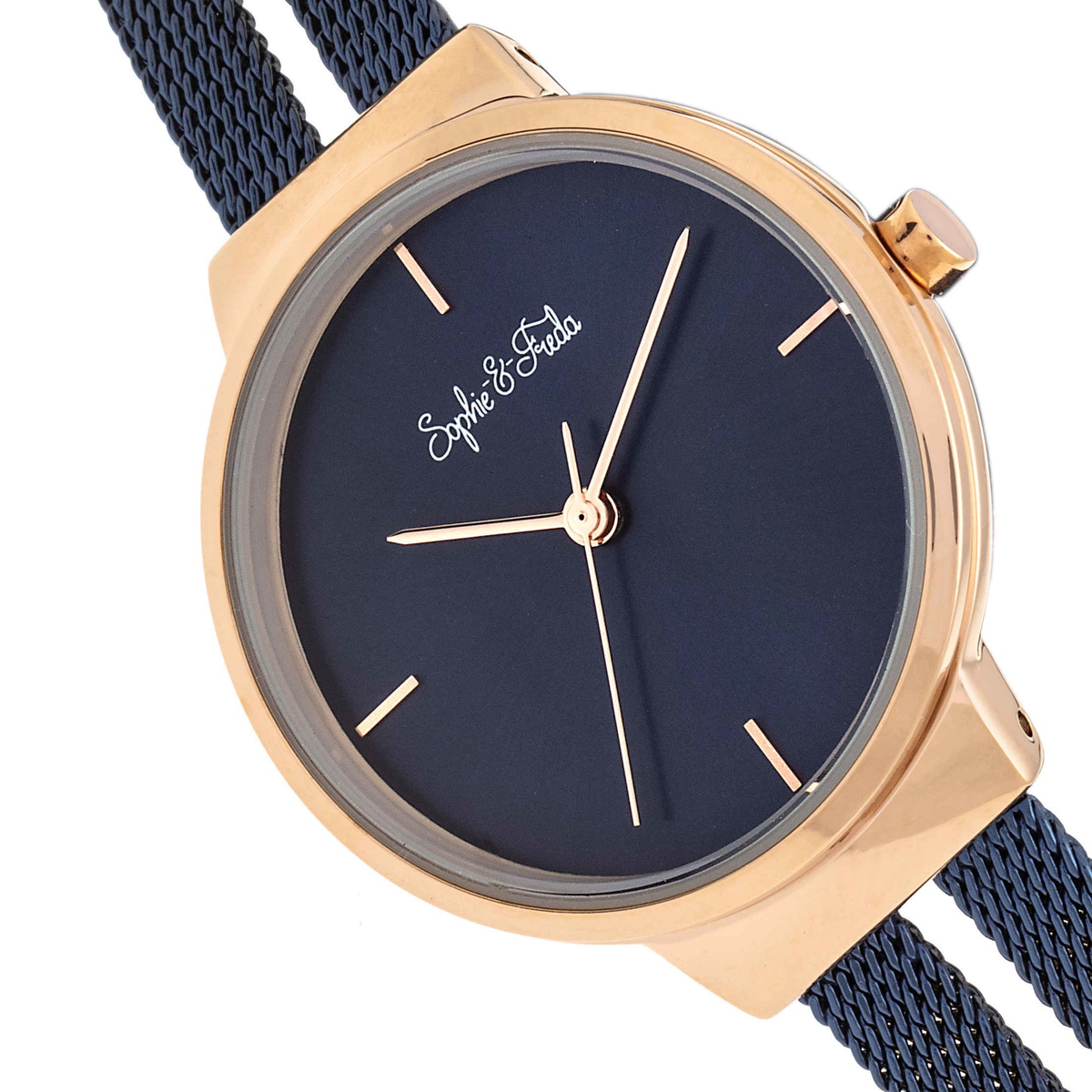 Sophie And Freda Sedona Quartz Blue Dial Ladies Watch SF5306