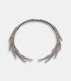 Yeprem Y-Couture 18kt white gold choker with diamonds