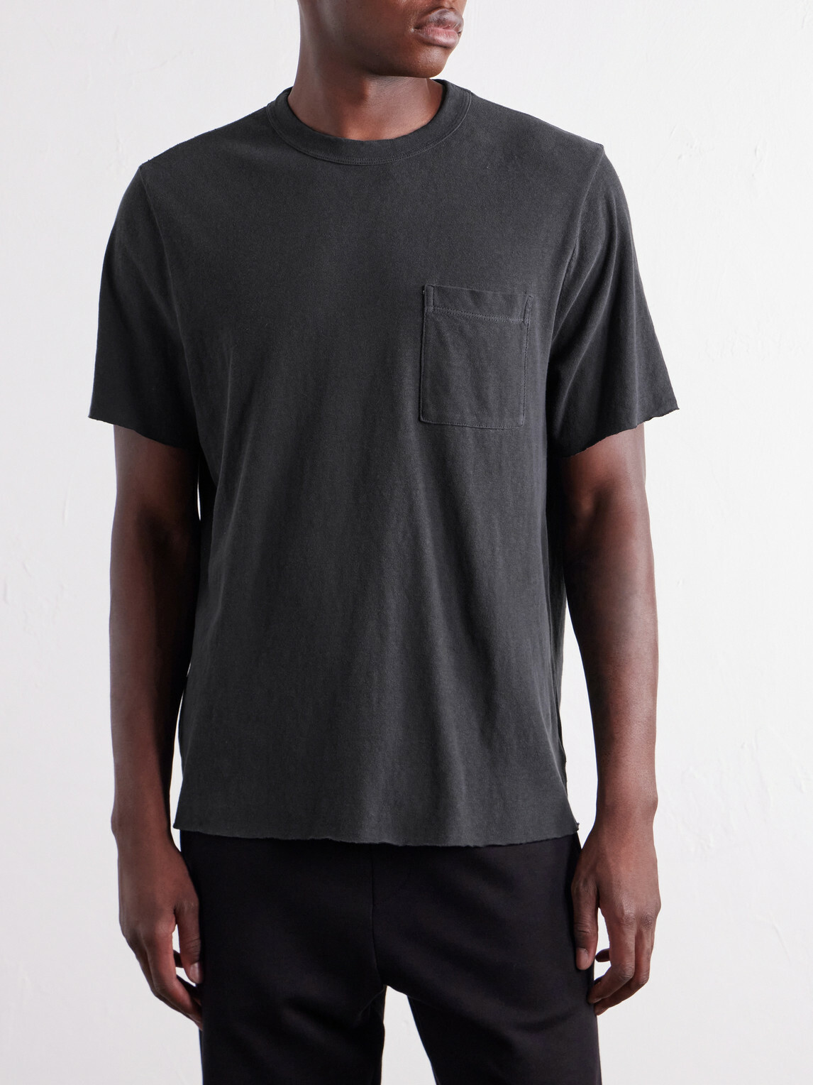 James Perse - Slub Cotton-Jersey T-Shirt - Black