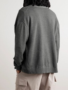 ATON - Knitted Cardigan - Gray