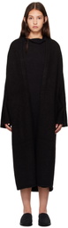 Lauren Manoogian Black Long Shawl Cardigan