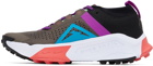 Nike Gray & Purple ZoomX Zegama Sneakers