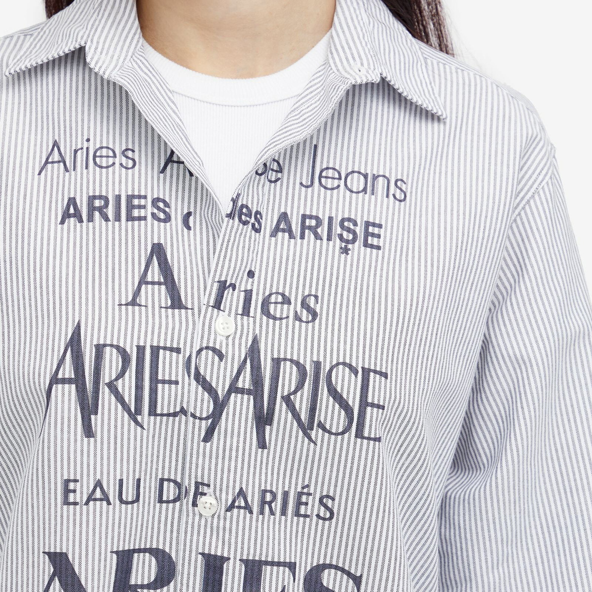 Aries Women's Perfume Oxford Shirt in Black