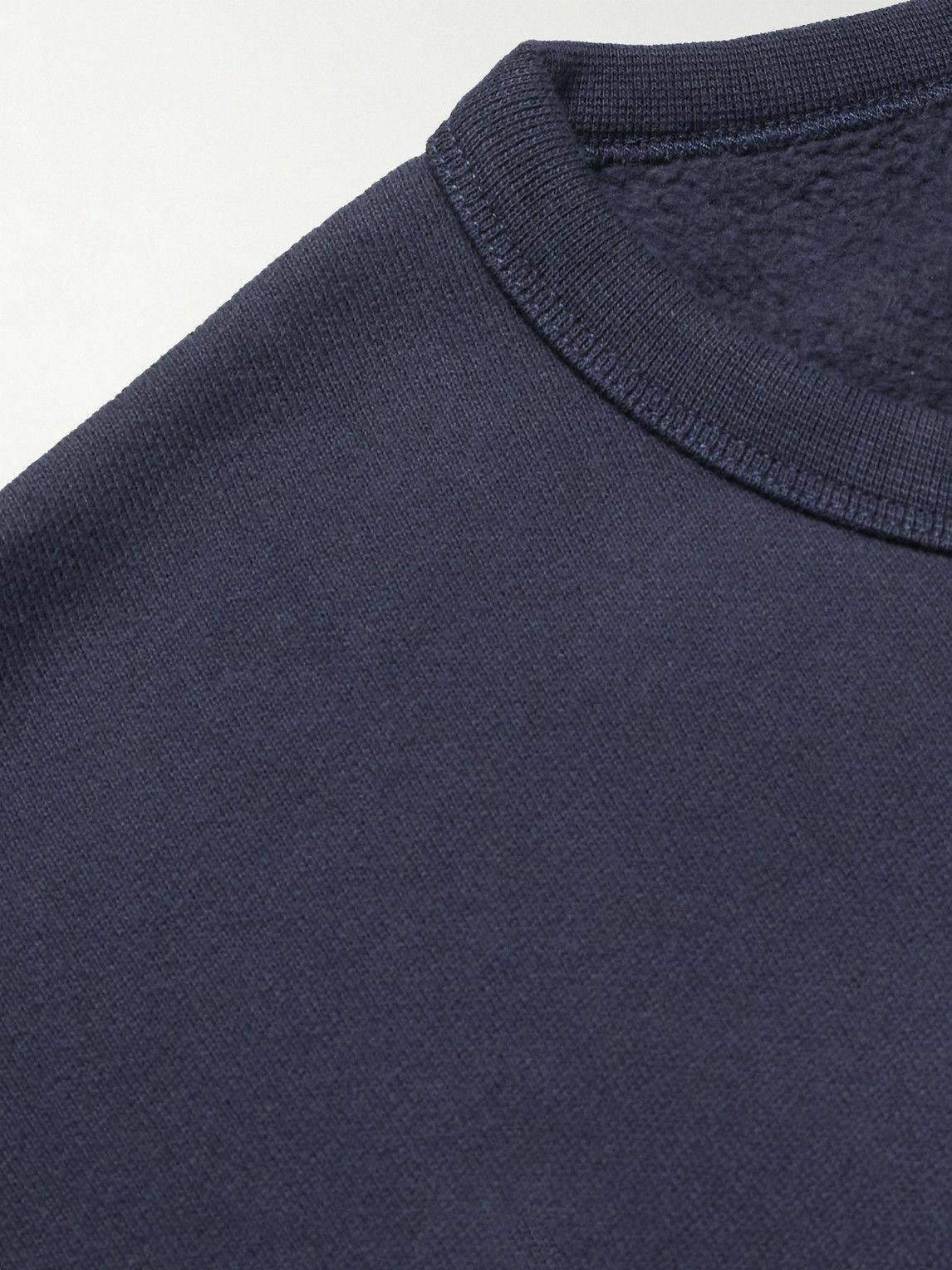 Hartford - Cotton-Jersey Sweatshirt - Blue