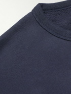 Hartford - Cotton-Jersey Sweatshirt - Blue