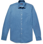 Incotex - Kurt Slim-Fit Cotton-Chambray Shirt - Men - Blue