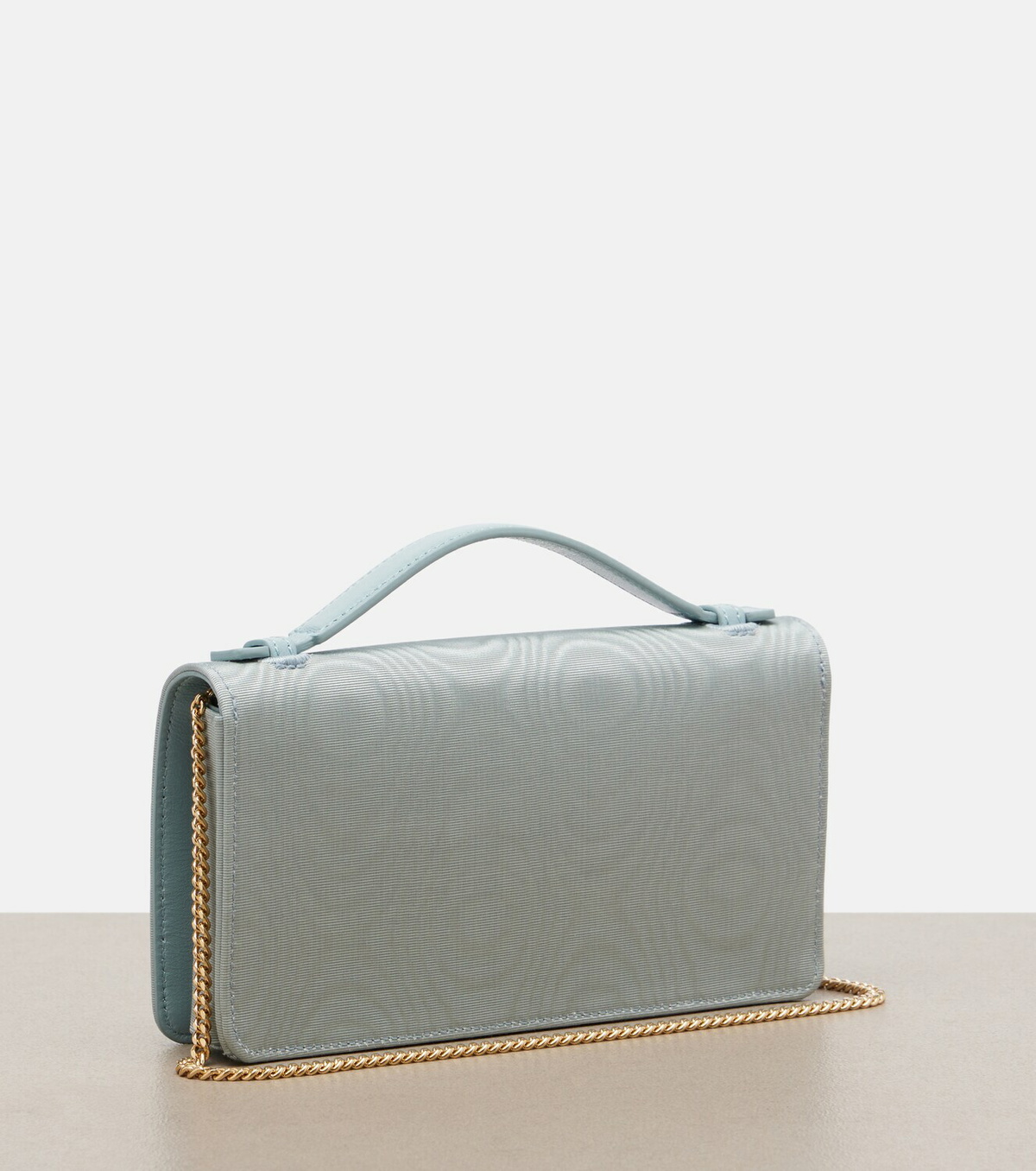 Valentino Garavani VLogo Signature Mini moiré clutch