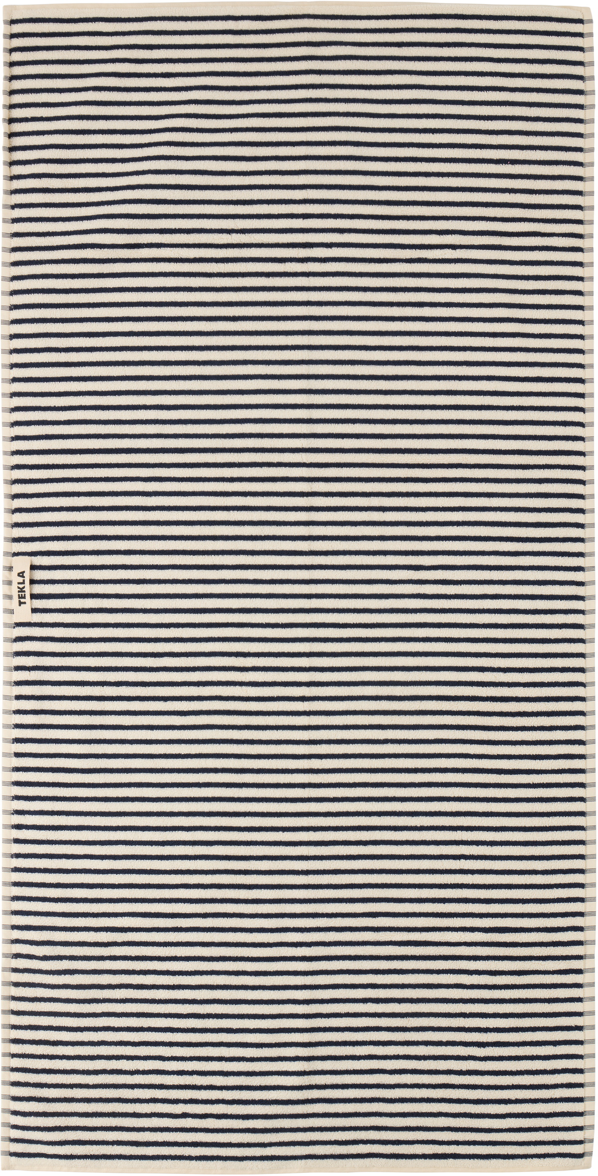 Tekla Off-White & Navy Striped Towel Set, 3 pcs