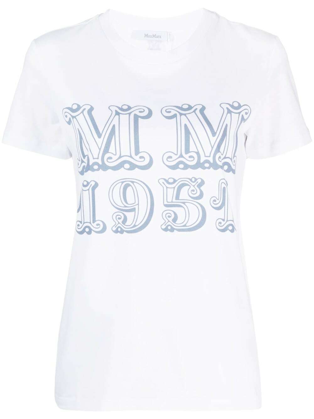 Tシャツ・カットソー S MAX MARA LOGO COTTON T-SHIRT エス マックスマーラ S Max Mara S MAX MARA Tシャツ MADERA