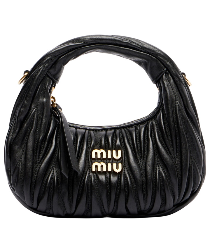 Photo: Miu Miu Wander Mini matelassé leather tote bag