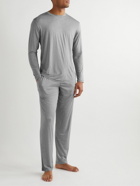 Zimmerli - Mélange Modal-Blend Jersey Pyjama Set - Gray
