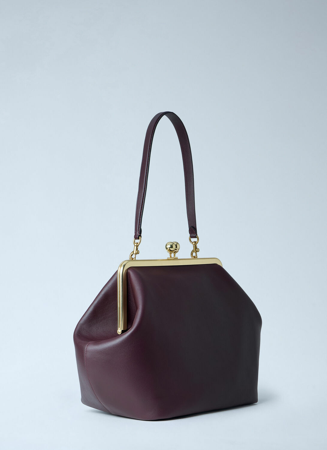Coach Large Kisslock Frame Handbag