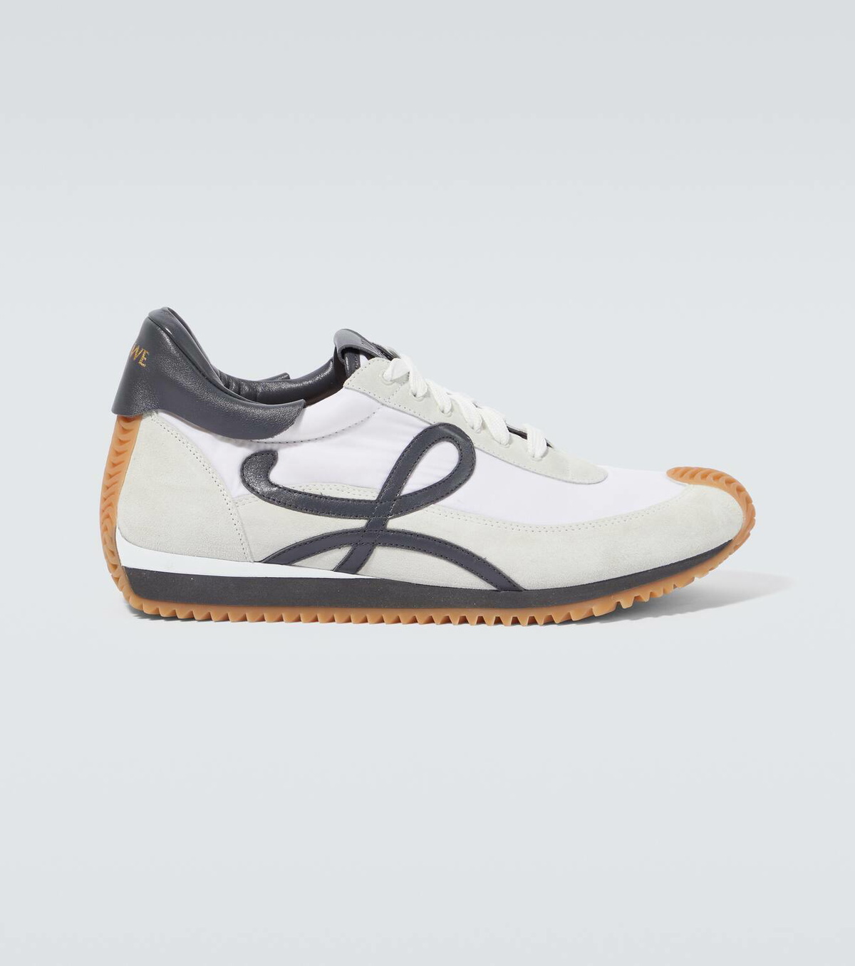 Loewe Flow Runner suede-trimmed sneakers Loewe