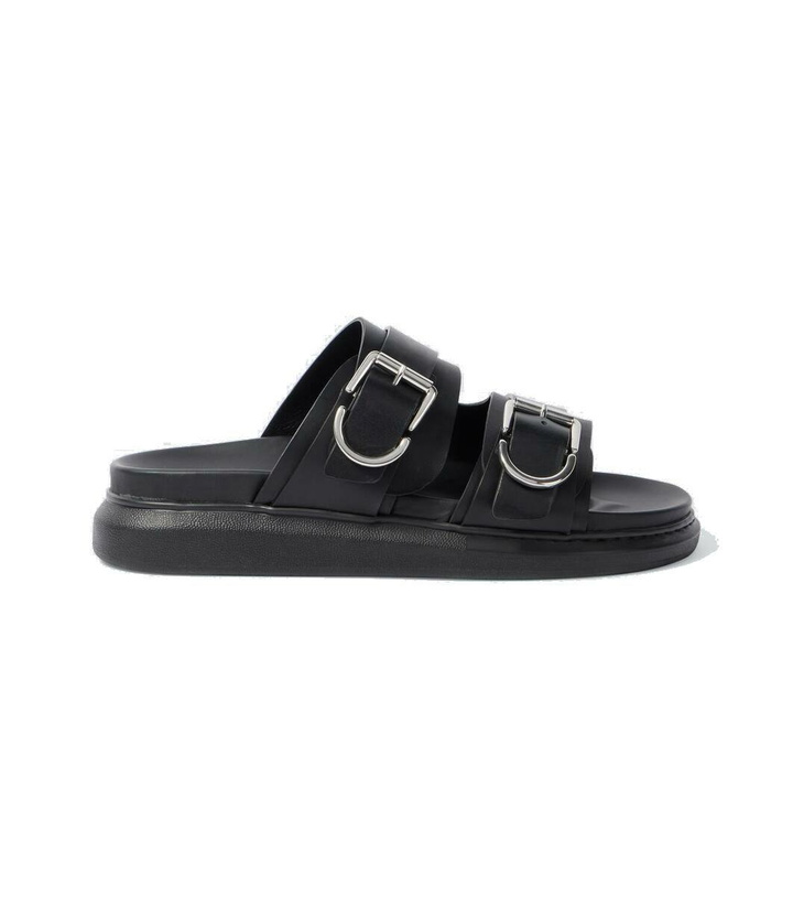 Photo: Alexander McQueen Faux-leather sandals