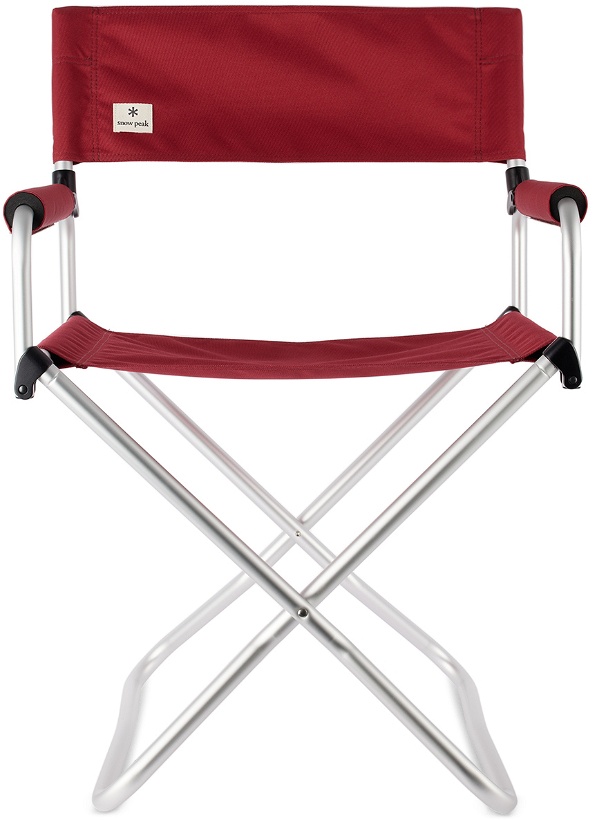 Photo: Snow Peak Red Folding Chair