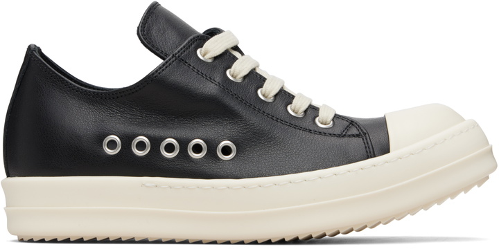 Photo: Rick Owens Black Temple Extreme Low Sneakers