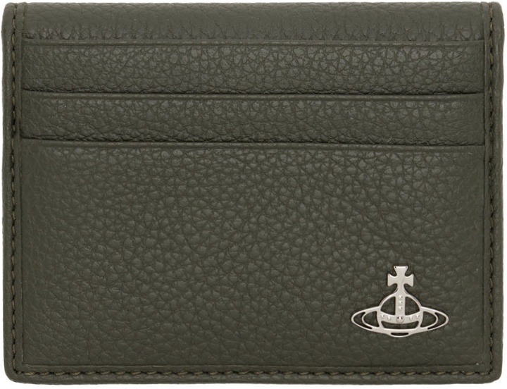 Photo: Vivienne Westwood Green Leather Bifold Card Holder