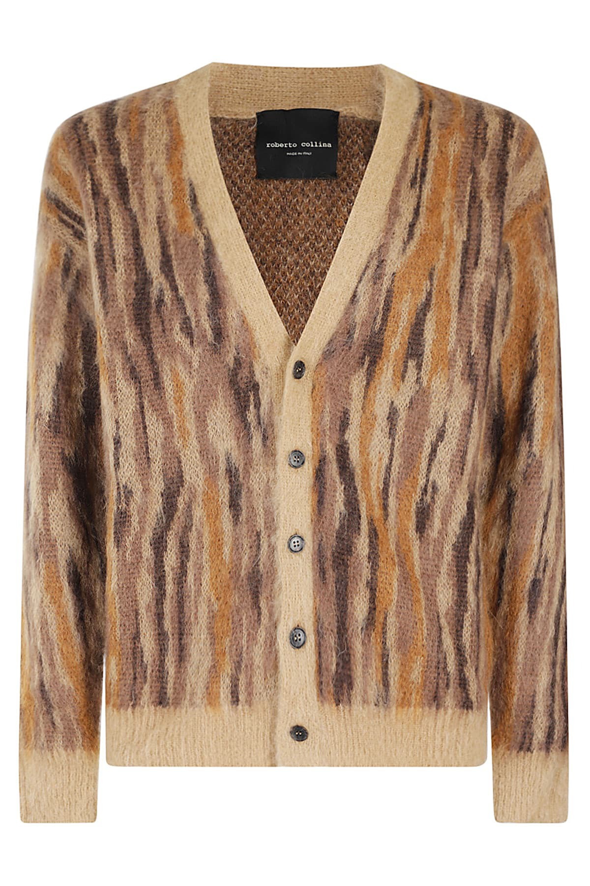 Roberto Collina Cardigan Ml Lana Mohair Roberto Collina